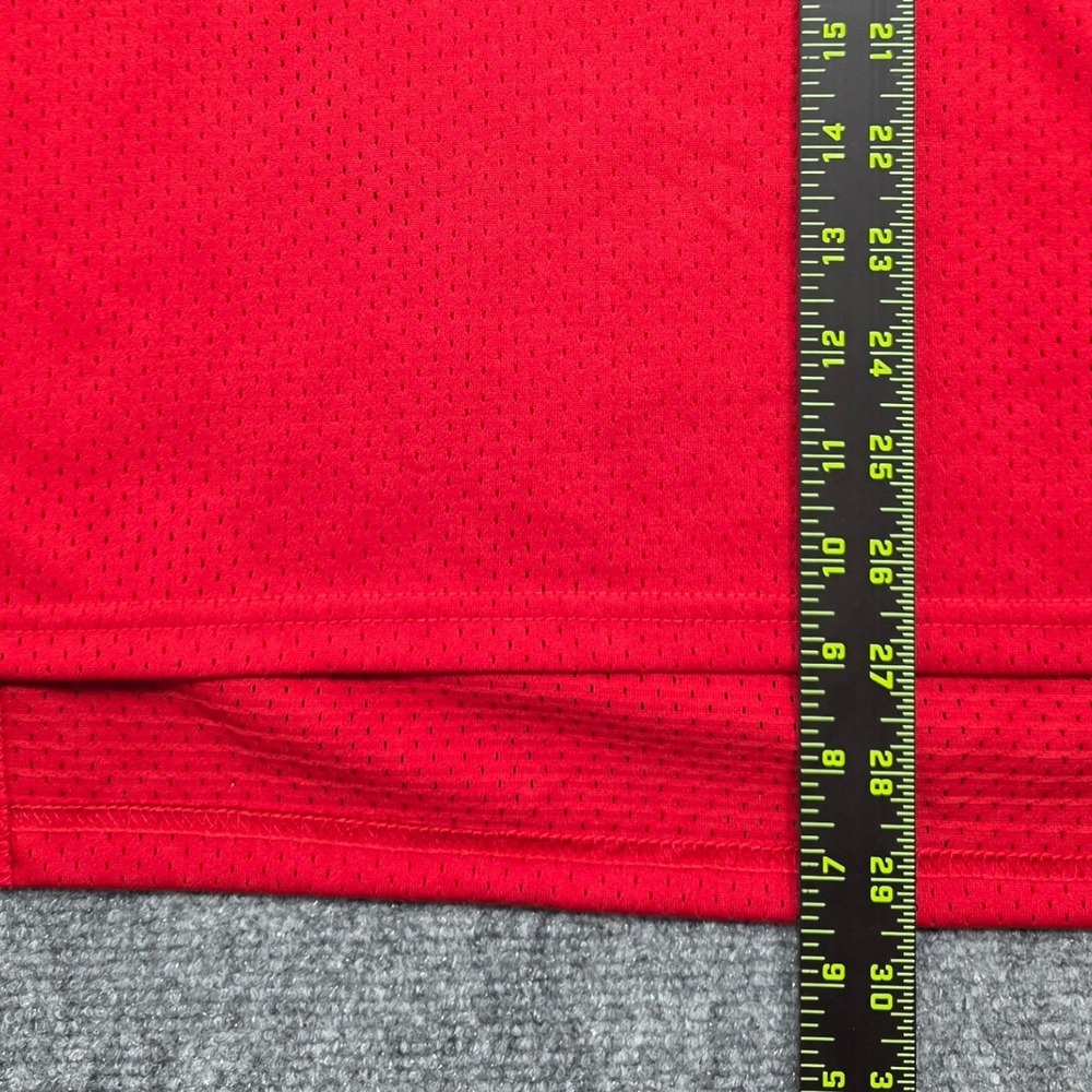 Gameday Couture Wisconsin Badgers Rhinestone Jersey Women's XL Red T452 NCAA - Picture 13 of 14